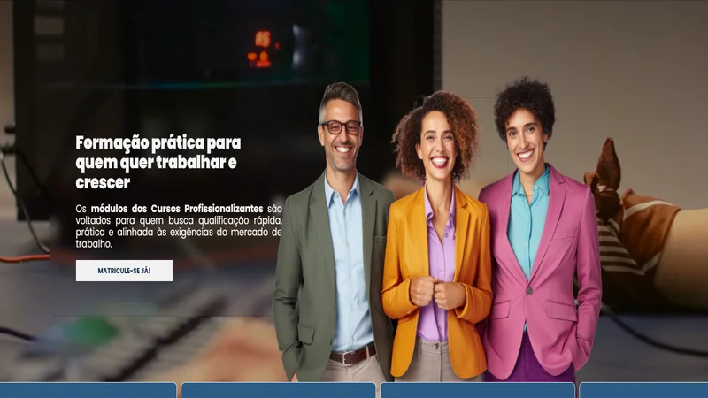 Site do i.eduque criado pela Izynet